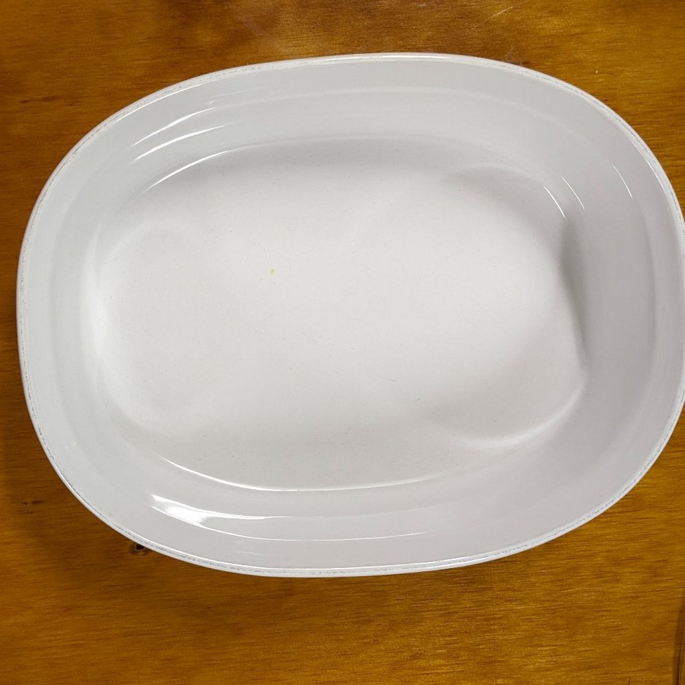 Vintage CorningWare 1.8 Liter French White Casserole w/lid - Picture 3 of 5